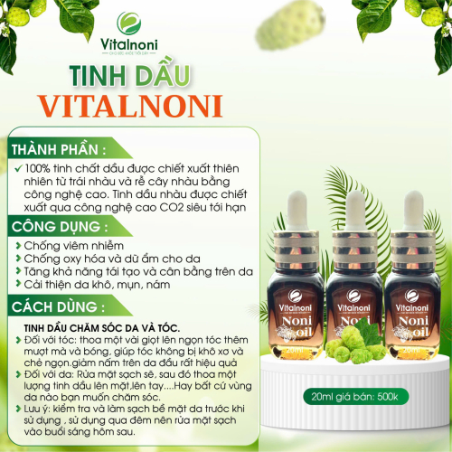 Tinh Dầu Vital Noni