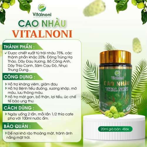 Cao Nhàu Dược Liệu